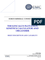 Summary Description and Capability of KinCalc June09