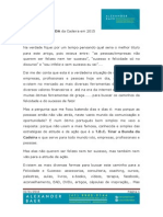 Artigo T.B.C. Tirar A Bunda Da Cadeira de Alexander Baer 2015 PDF