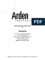 Assassins (Arden Theatre) Study Guide