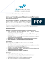 Convocatoria Asistente de Consultoría - Blue Consultores