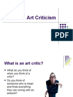 Art Criticism: A 4-Step Process for Analyzing Art
