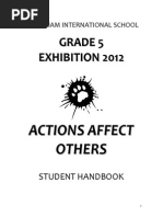 Exhibition Student Handbook Acs England