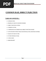 Common Rail Direct Injection Engine