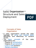 Sales and distribution