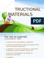 Instructional Materials