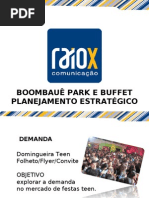 BoombauÊ Park e Buffet Planejamento EstratÉgico