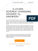 Rising Stars Science Changing Sounds Y5 Answers