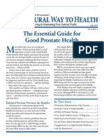 The Essential Guide For Good Prostate Health: in This Issue - .