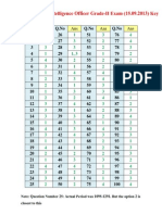 AB ACIO Paper 8 Answer Key