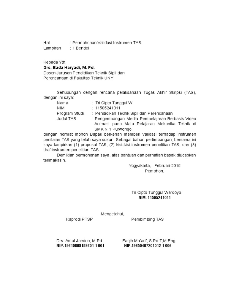 17 Contoh Surat Pernyataan Validasi Instrumen Kumpulan Contoh Surat 800 094 SMA N1KH2012 Yang.