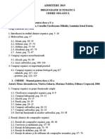 Programa Chimie Organica - Fac. de farmacie