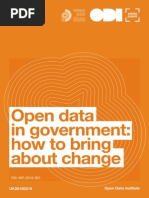 Download Open data in government how to bring about change by Open Data Institute SN255887396 doc pdf