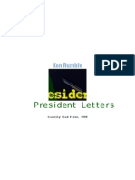 Ken Rumble's "President Letters"
