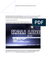 Cara Mengembalikan Bootloader Pada Kali Linux PDF