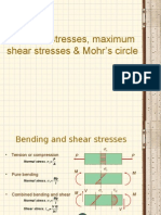 Principal Stresses, Maximum Shear Stresses & Mohr's Circle