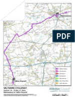 Wiltshire Cycleway Section14 Malmesbury to Yatton Keyne