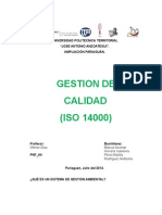 Gestion de Calidad ISO 14000
