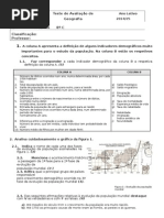 2º Teste 8º C 2014 - 15