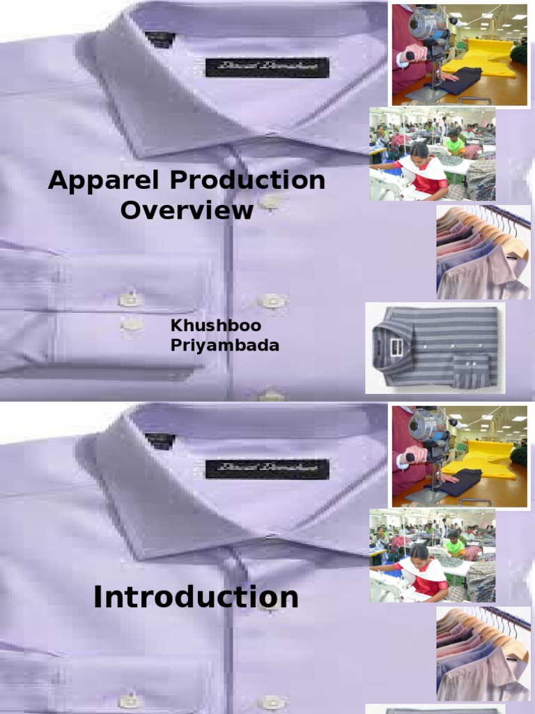 Garment Manufacturing Process Overview | PDF | Sewing Machine | Seam ...