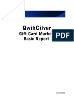 Qwikcilver (Gift Card Market) Basic Report