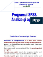 Lectia 11 SPSS 2013