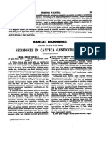 São Bernardo - Sermones in Cantica Canticorum - MPL183