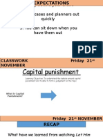 capital punishment lesson 21 11 14