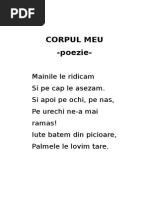 Corpul Meu Poezie
