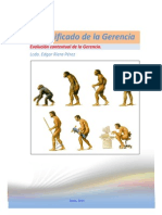 Evolución Contextual de La Gerencia