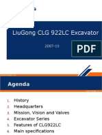 LiuGong CLG 922LC Excavator Features & Specs