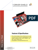 Motor Driver Shield Manual