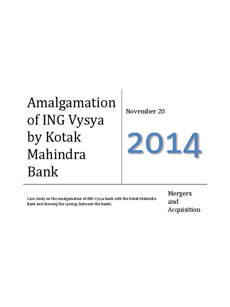 Merger blues case study picture