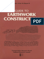 Guide to Earthwork Construction