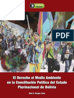 Libro Derecho Al Medioambiente en La Constitucion Politica Del Estado Plurinacional de Bolivia - LIDEMA 2011-Libre