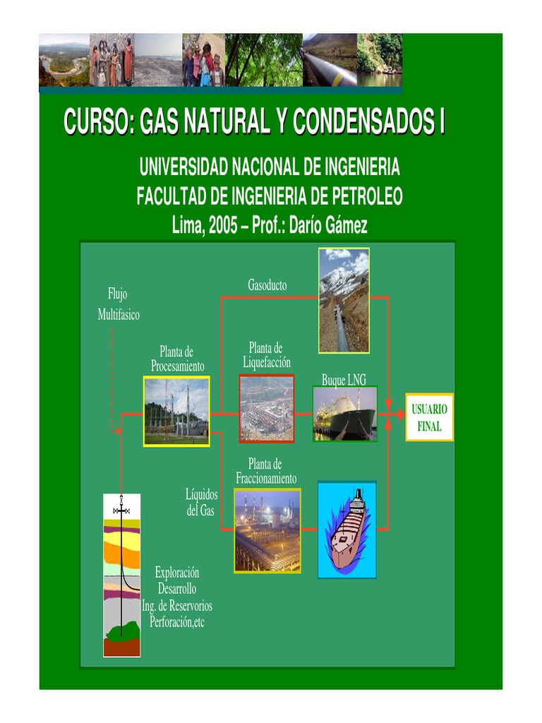 Gas Natural y Condensados I: Reservas y Propiedades | PDF | Gases ...