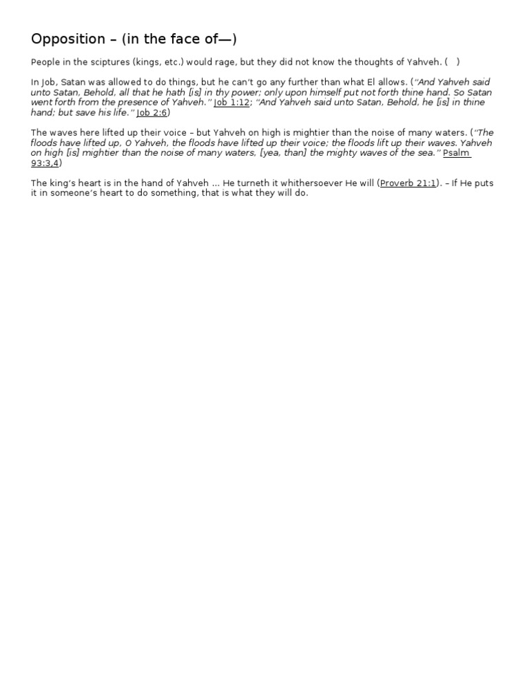 Opposition - (In The Face of - ) | PDF | Foreign Language Studies ...