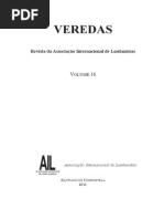 Veredas, Volume 16