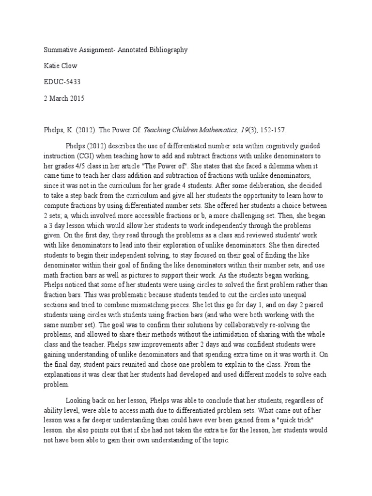 Heading for annotated bibliography apa picture