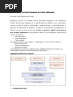 Estructura Del Estado peruano