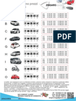 zingaro listino rent 2015