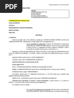 Roteiro de Sentença Cível 2014