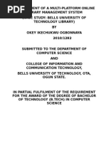 Project Document - Library Management System