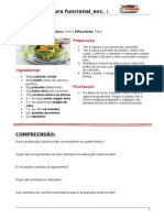 Leitura Funcional - Receita