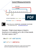 Light Strand Measurements Diagram Slides