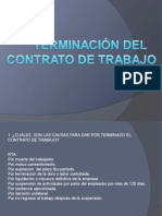 Terminación del Contrato de Trabajo.ppt