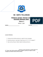 Kertas Bahasa Iban Taun 3 PKSR 2 2014