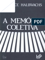 Halbwachs, m. a Memória Coletiva