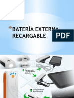 BATERÍA EXTERNA RECARGABLE