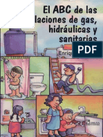 Abc de Instalaciones de Gas, Hidraulicas y Sanitarias PDF