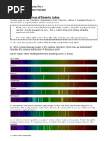 Atomic Absorption Spectrum Worksheet